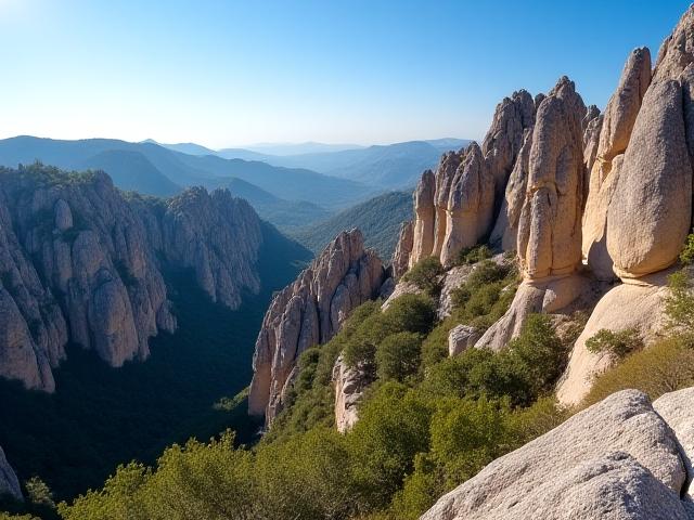 Paisaje de la Sierra de Guadarrama