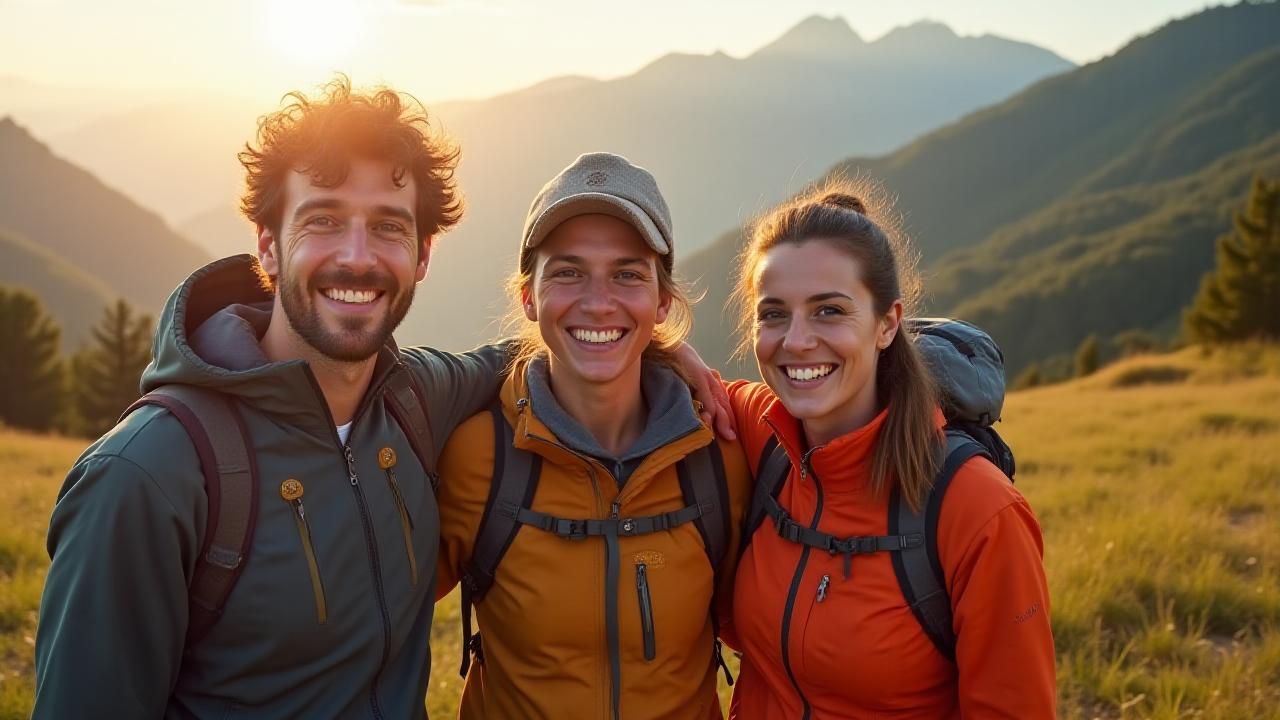 El equipo de Hierba Recreo compartiendo un momento en la sierra de Madrid